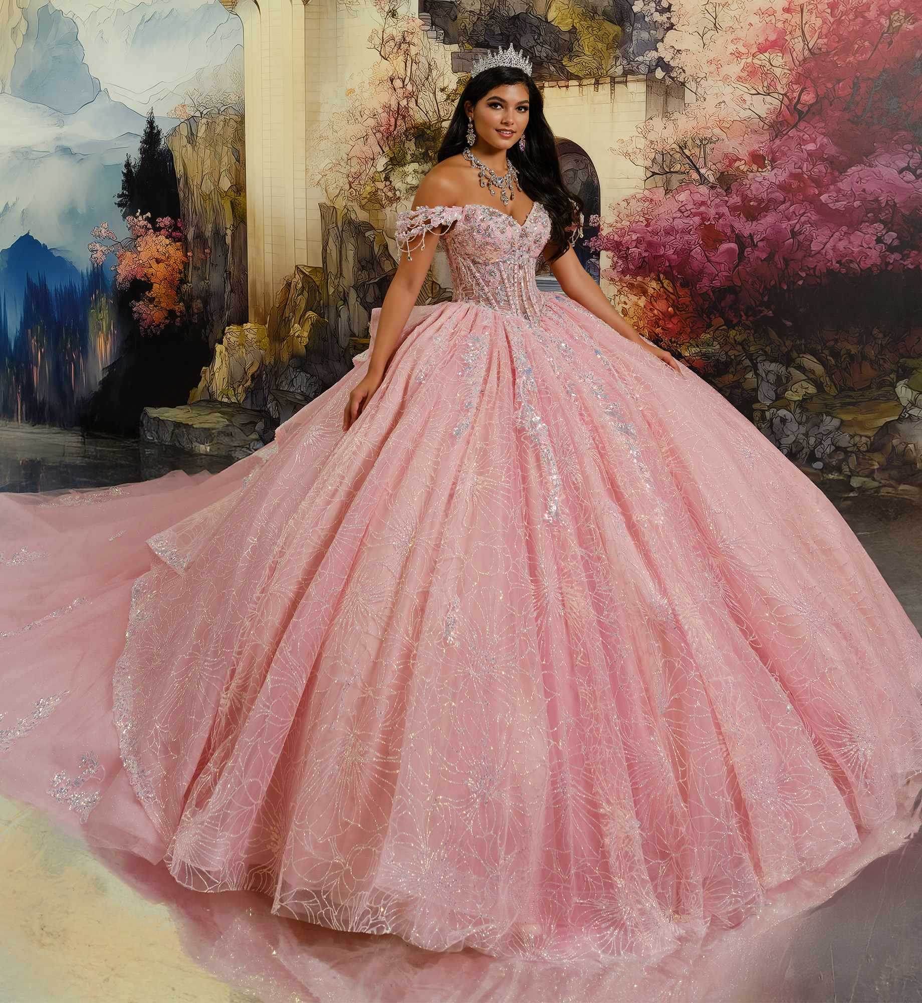 Princesa by Ariana Vara PR30191 in Fairy Pink