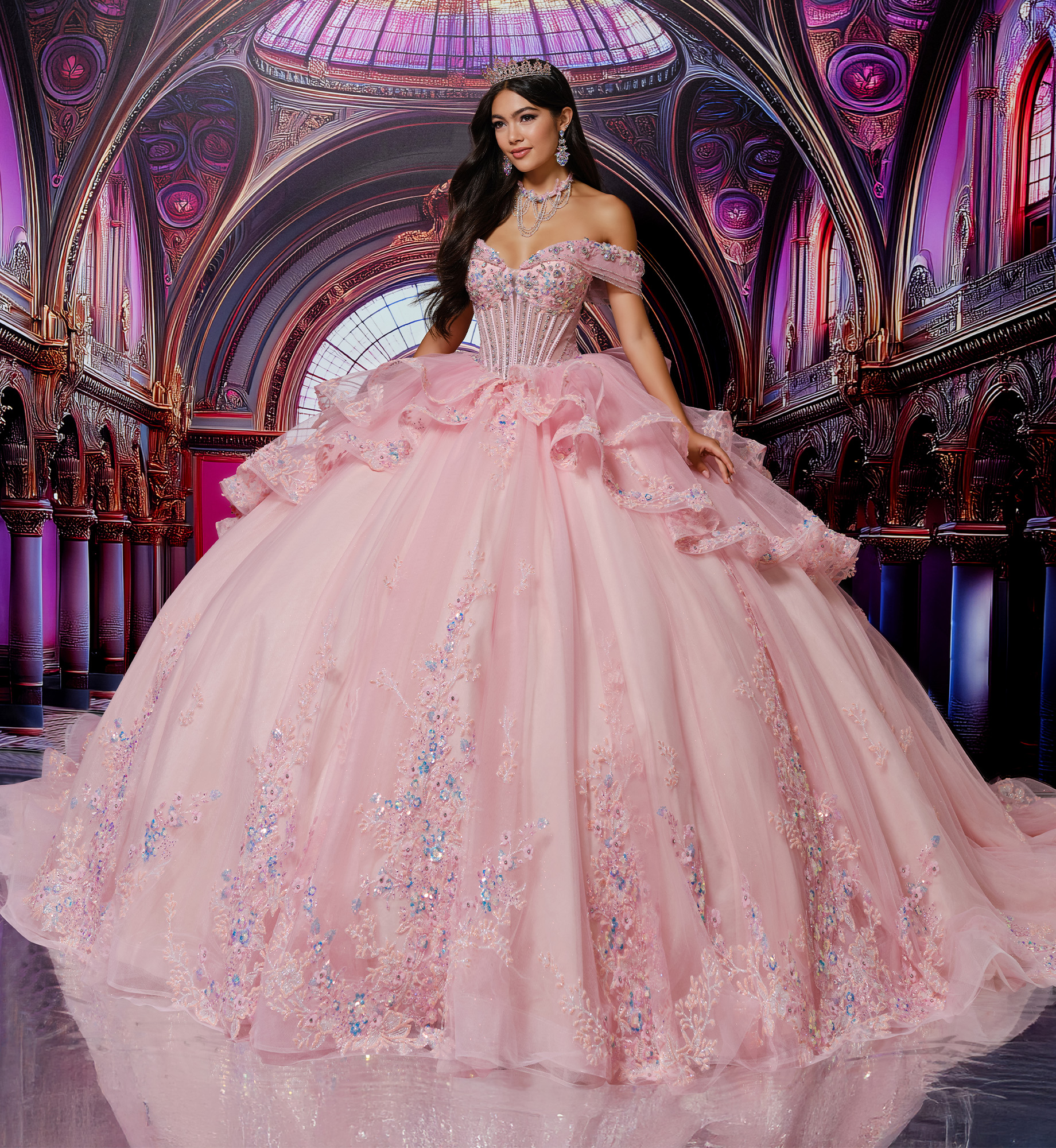 Princesa by Ariana Vara PR30221 in Fairy Pink